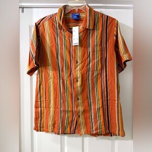 BRAND NEW WITH TAGS Urban Outfitters Without Walls Button Down Polo